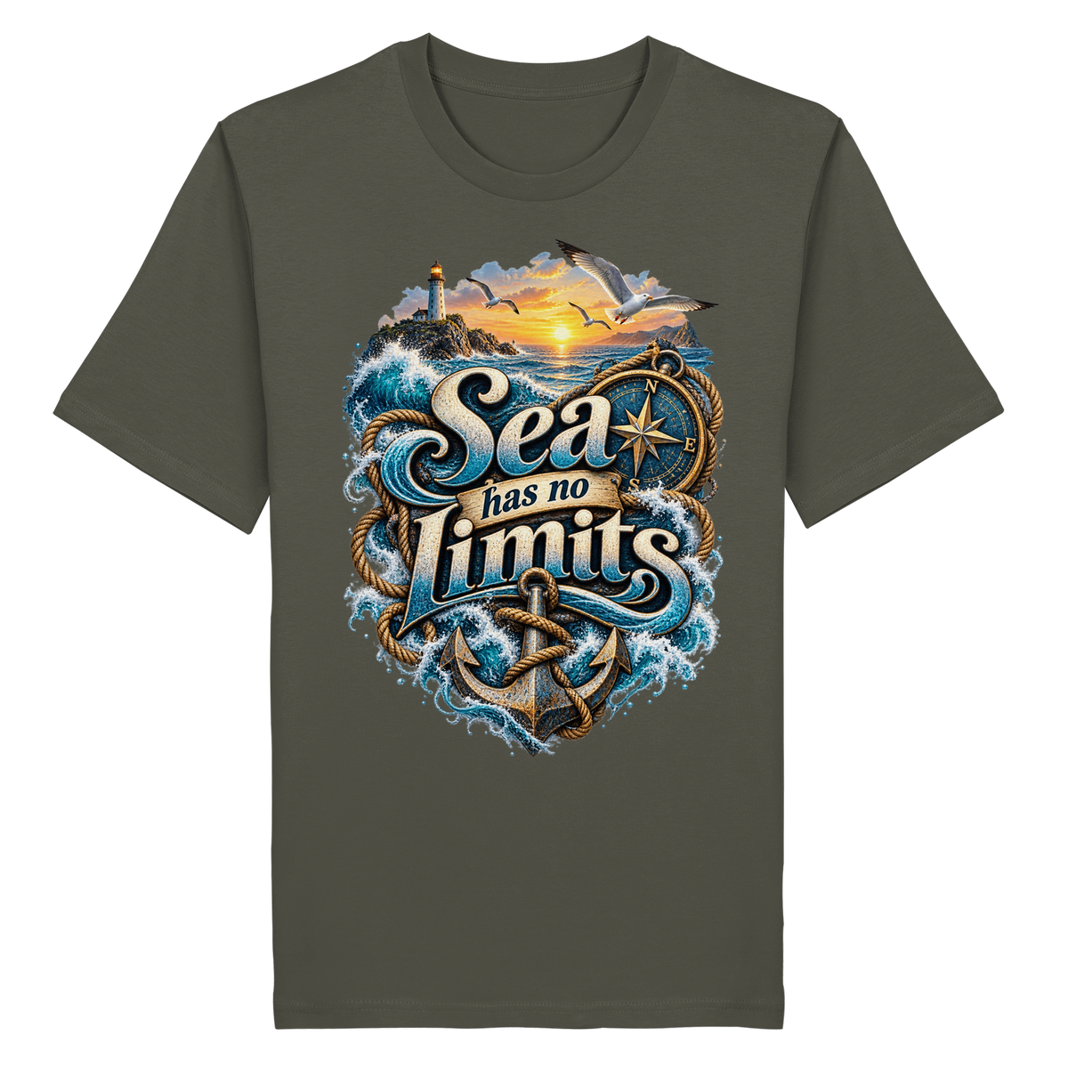 Sea has no Limits - Organic Shirt