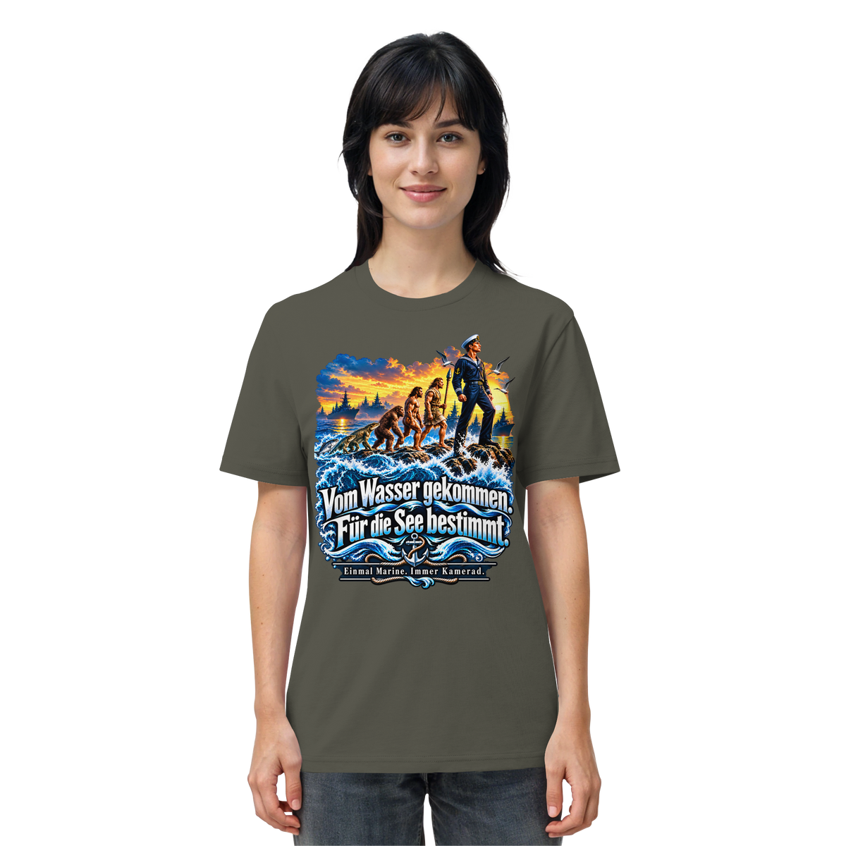 Vom Wasser gekommen - Für die See bestimmt - Organic Shirt