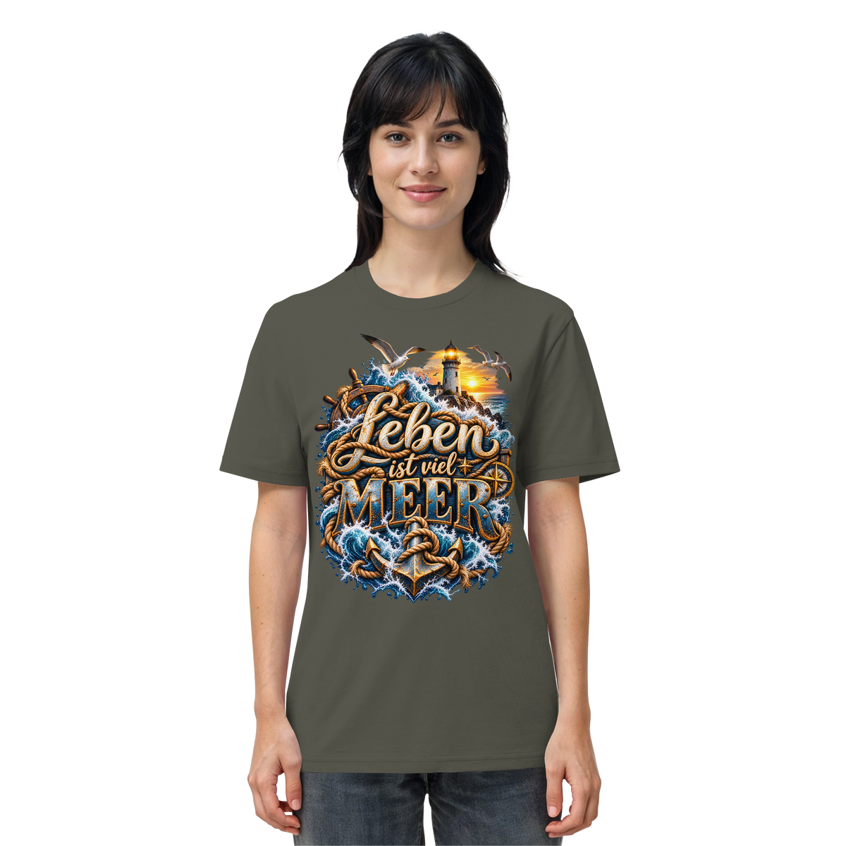 Leben ist viel Meer - Organic Shirt