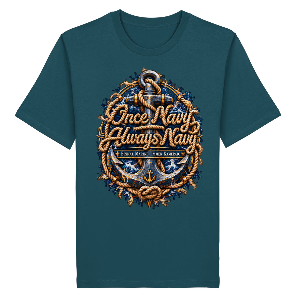 Once Navy - Always Navy - Organic Shirt