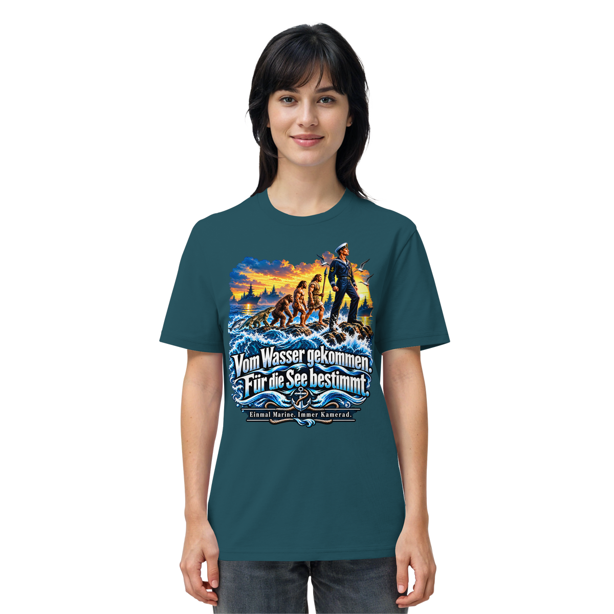 Vom Wasser gekommen - Für die See bestimmt - Organic Shirt