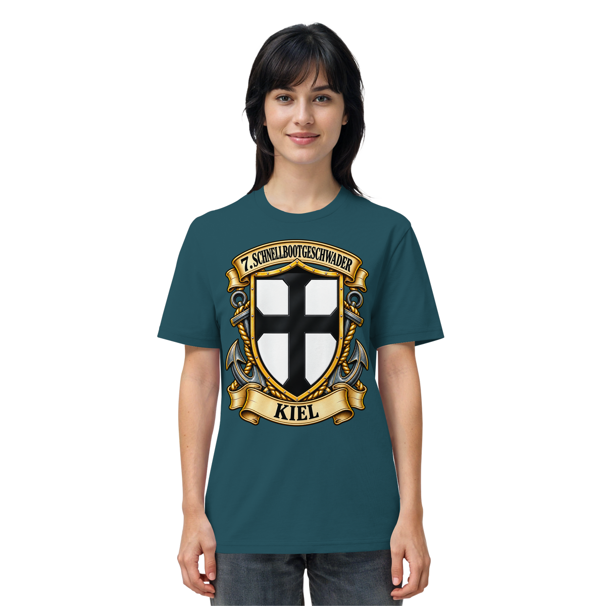 Wappen 7. Schnellbootgeschwader - KIEL - Organic Shirt