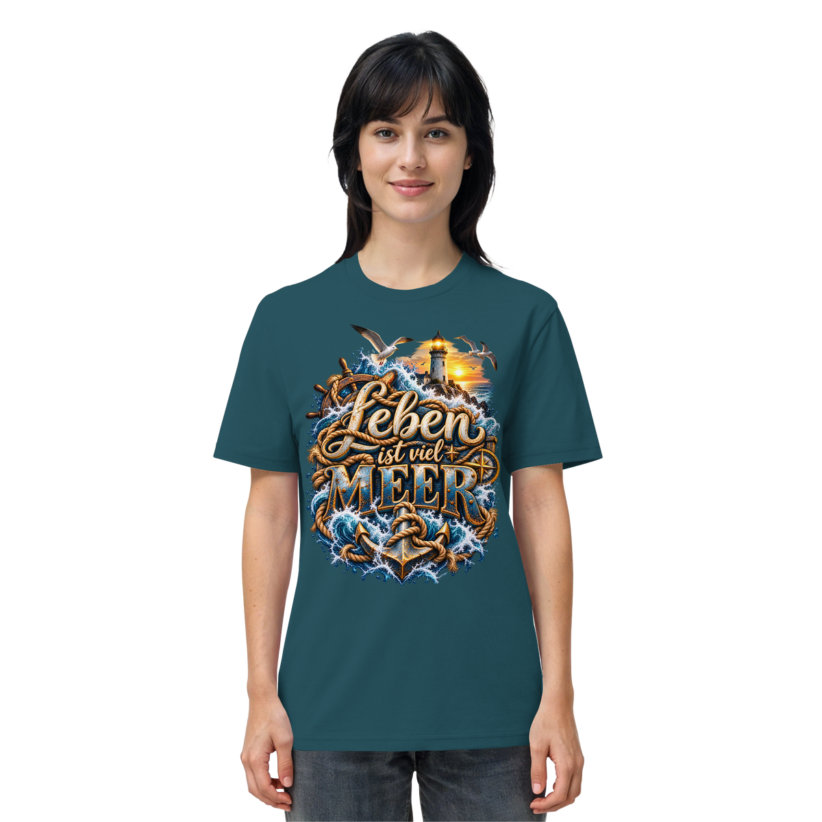 Leben ist viel Meer - Organic Shirt