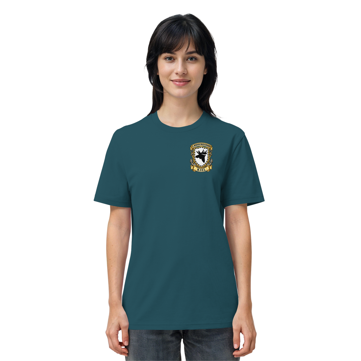 Wappen 3. Minensuchgeschwader - KIEL - Brustlogo - Organic Shirt