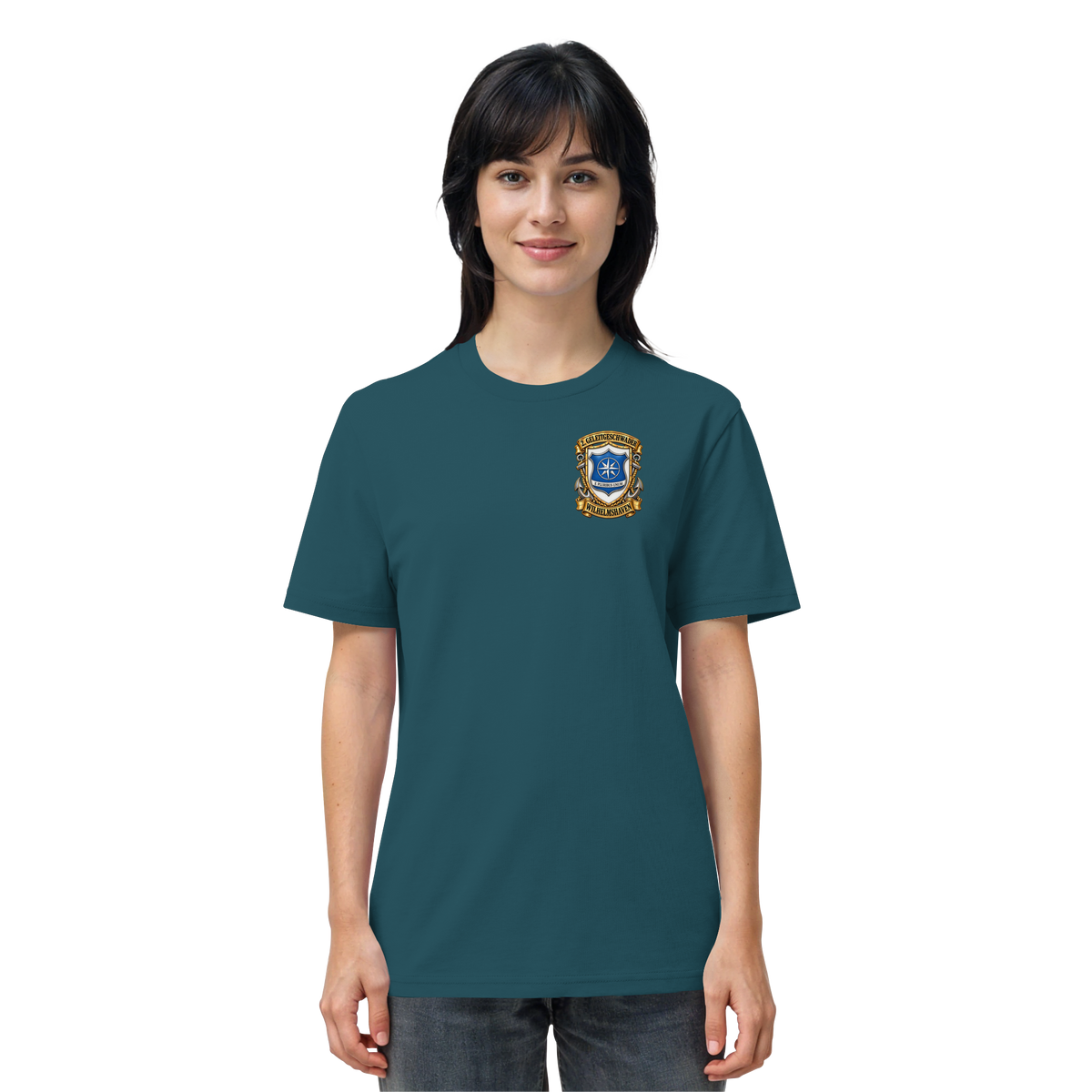 Wappen 2. Geleitgeschwader - Wilhelmshaven - Brustlogo - Organic Shirt