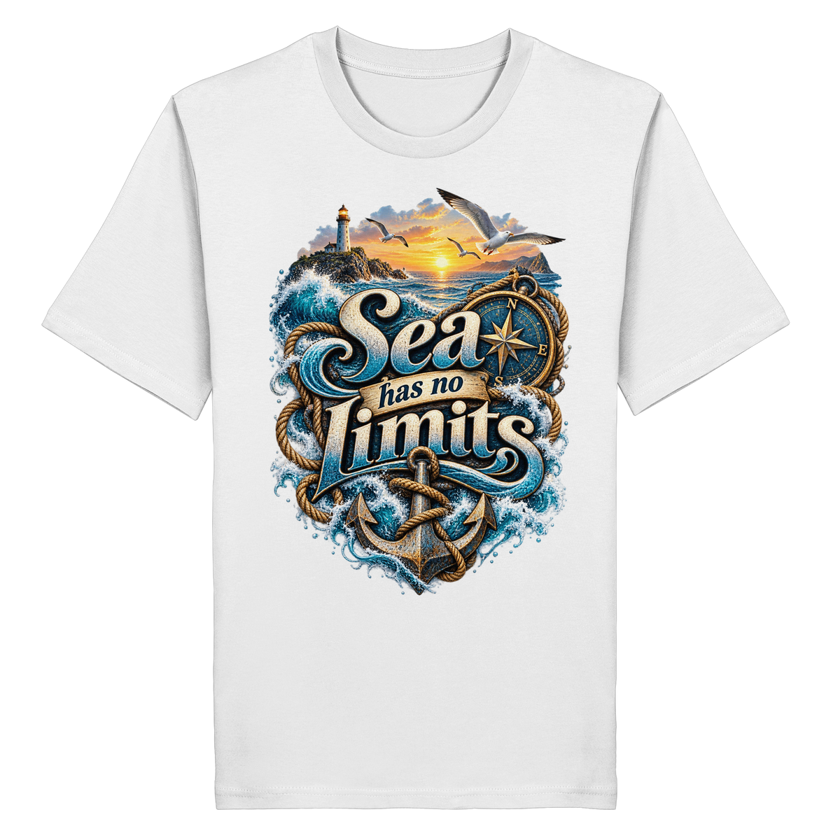 Sea has no Limits - Organic Shirt