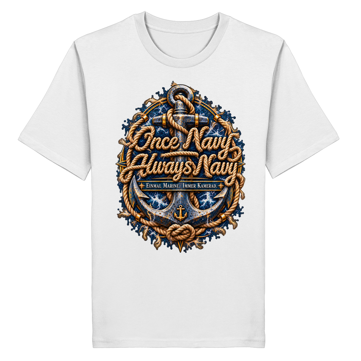 Once Navy - Always Navy - Organic Shirt