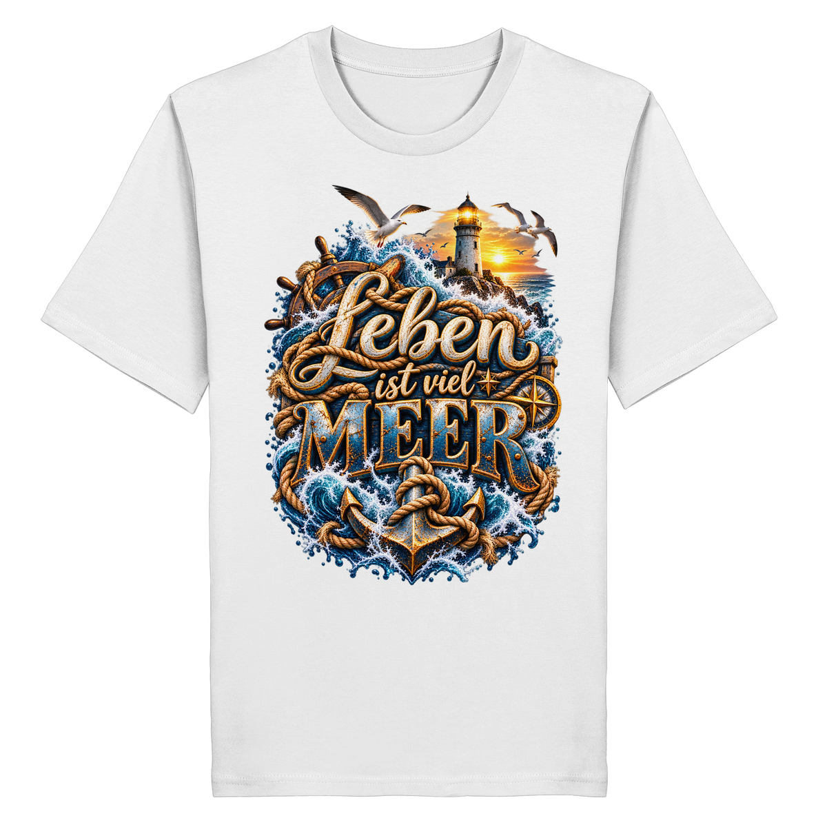 Leben ist viel Meer - Organic Shirt