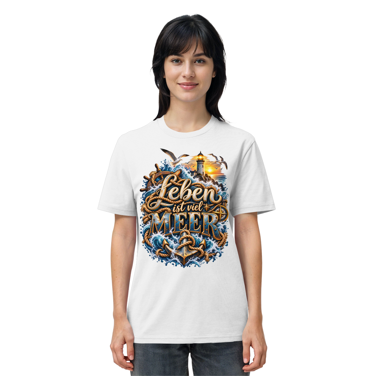 Leben ist viel Meer - Organic Shirt