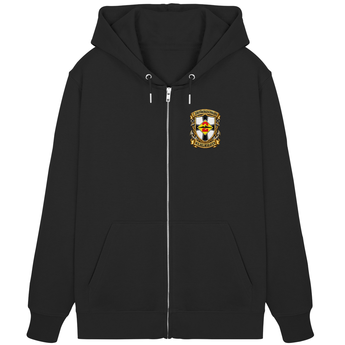 Wappen 2. Zerstörergeschwader - WILHELMSHAVEN - Brustlogo  - Organic Zipper