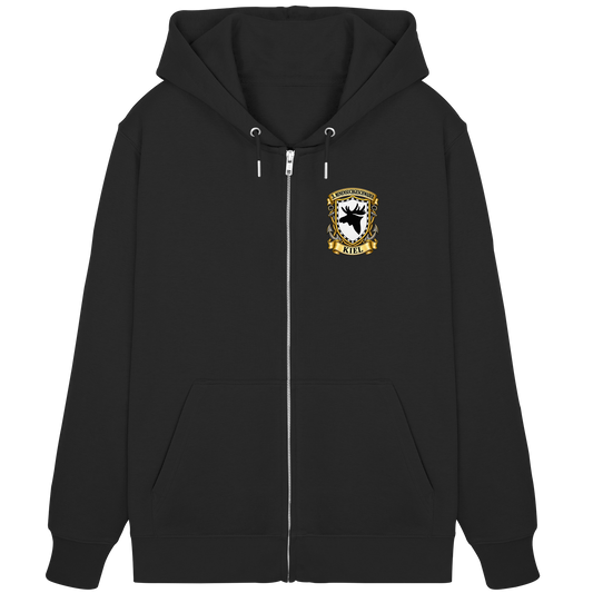 Wappen 3. Minensuchgeschwader - KIEL - Brustlogo - Organic Zipper