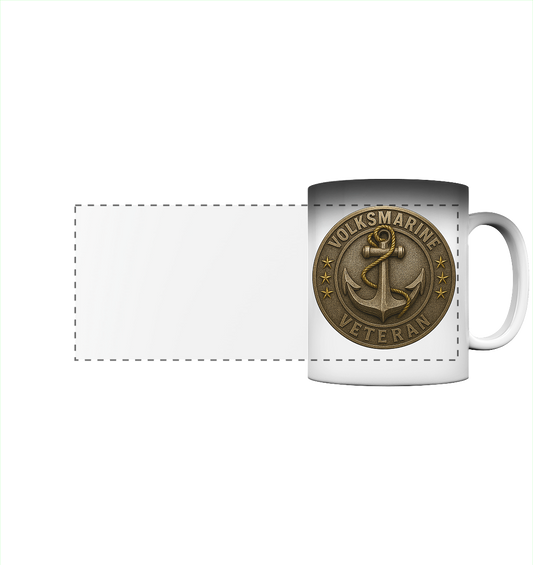 Volksmarine Veteran  - Metalleffekt - Panorama Magic Mug