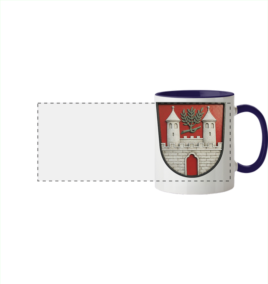 Tender A68 Werra 3D  - Panorama Tasse zweifarbig