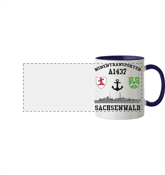 Minentransporter A1437 SACHSENWALD - Panorama Tasse zweifarbig