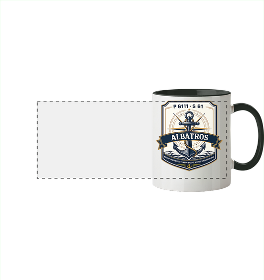 P6111 S61 ALBATROS - Panorama Tasse zweifarbig
