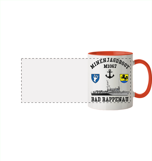 Mij.-Boot M1067 BAD RAPPENAU 5.MSG - Panorama Tasse zweifarbig