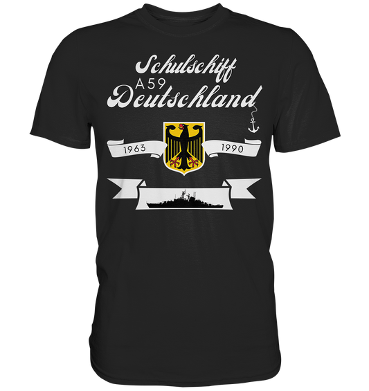 Schulschiffe A59 DEUTSCHLAND 1963-1990 - Premium Shirt