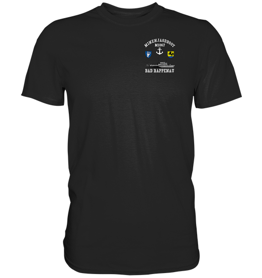 Mij.-Boot M1067 RAPPENAU 5. MSG beids. Druck - Premium Shirt