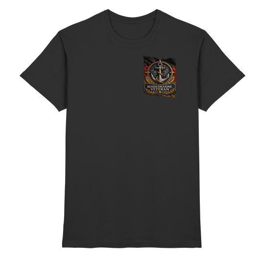 Bundesmarine Veteran Flagge - Brustlogo - Premium Shirt