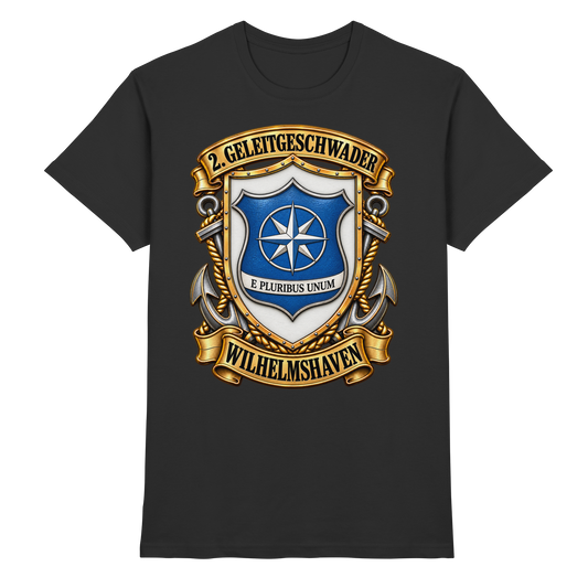 Wappen 2. Geleitgeschwader - Wilhelmshaven - Premium Shirt