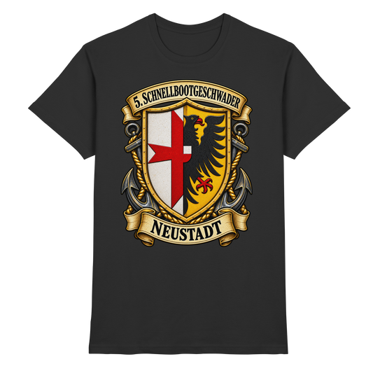 Wappen 5. Schnellbootgeschwader - NEUSTADT - Premium Shirt