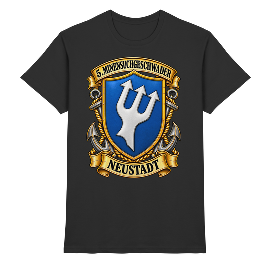 Wappen 5. Minensuchgeschwader - NEUSTADT - Premium Shirt