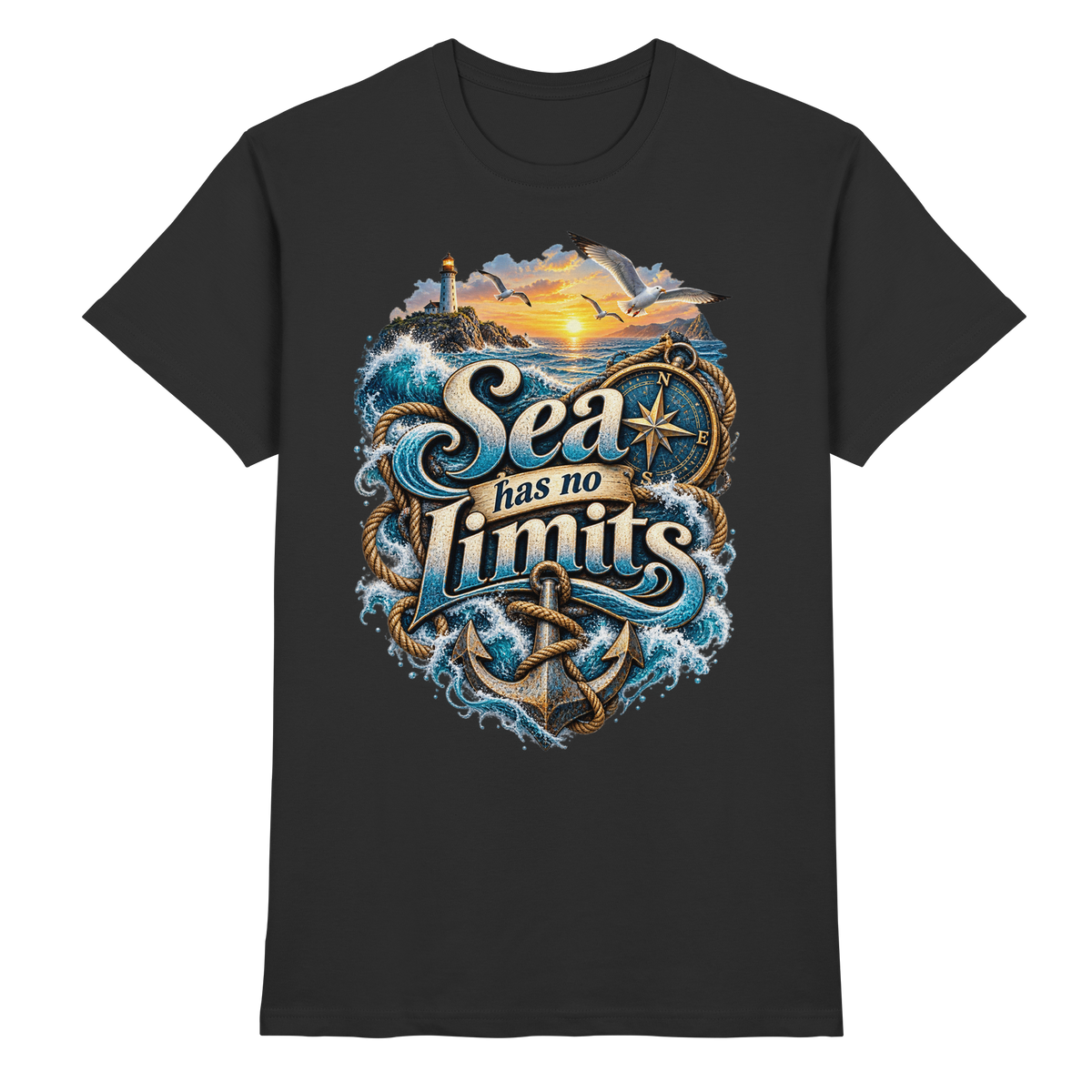 Sea has no Limits - Premium Shirt