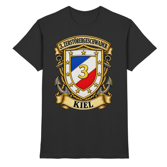 Wappen 3. Zerstörergeschwader - KIEL - Premium Shirt