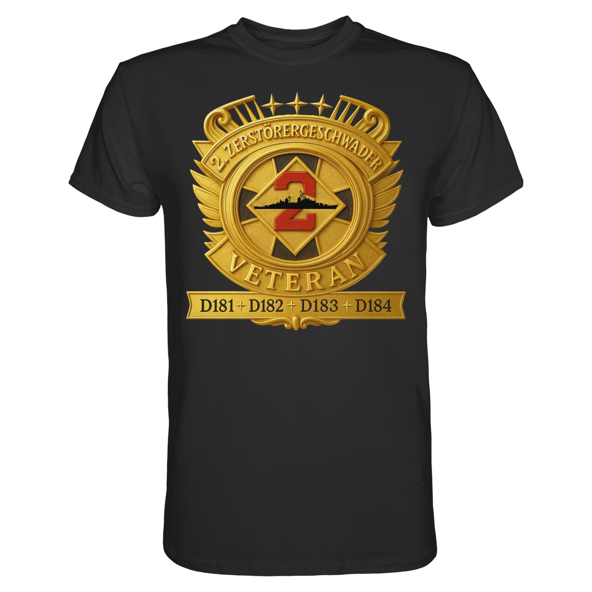 2. Zerstörergeschwader - Veteran  - Premium Shirt