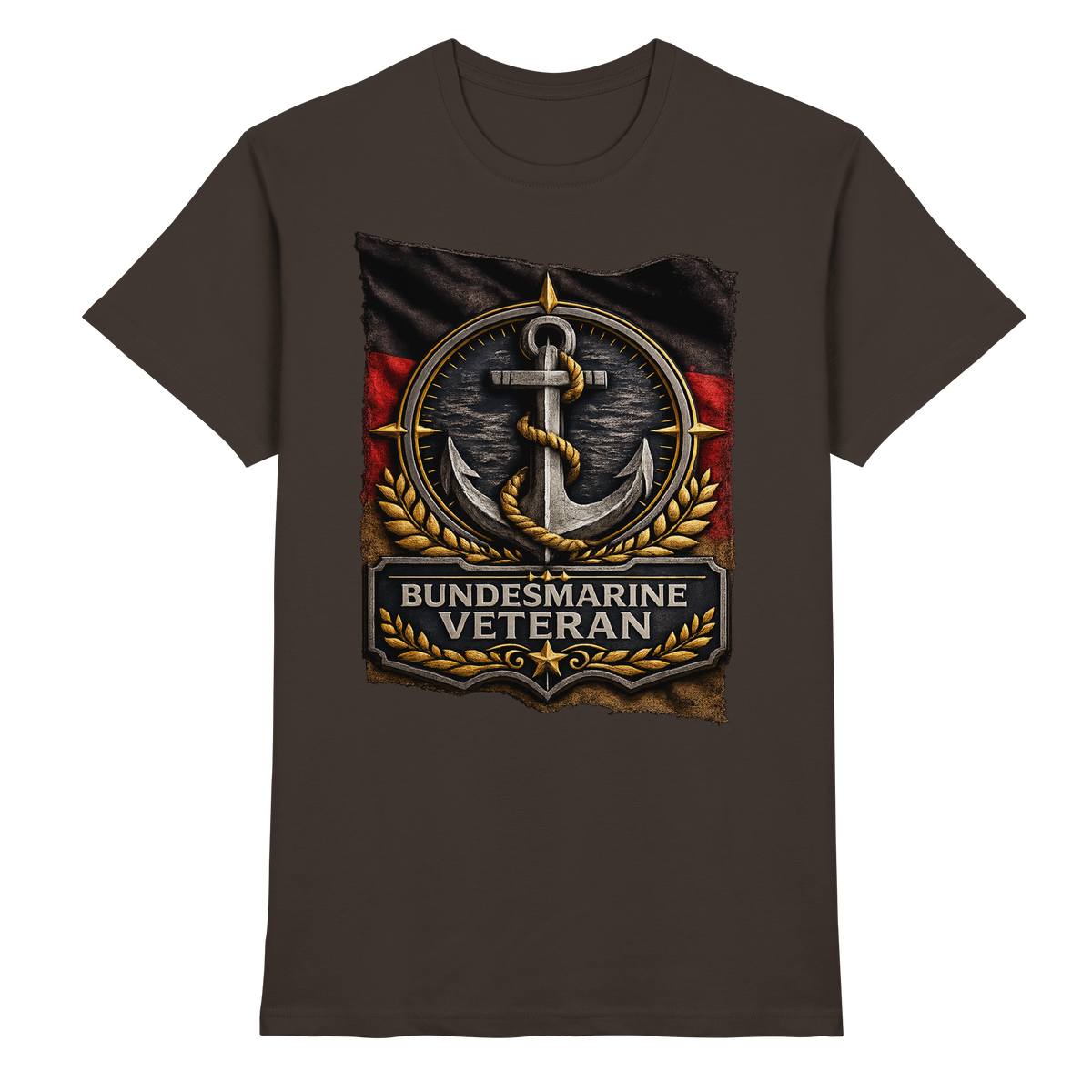 BUNDESMARINE VETERAN FLAGGE  - Premium Shirt