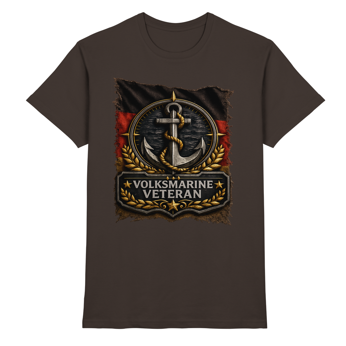 VOLKSMARINE VETERAN FLAGGE - Premium Shirt