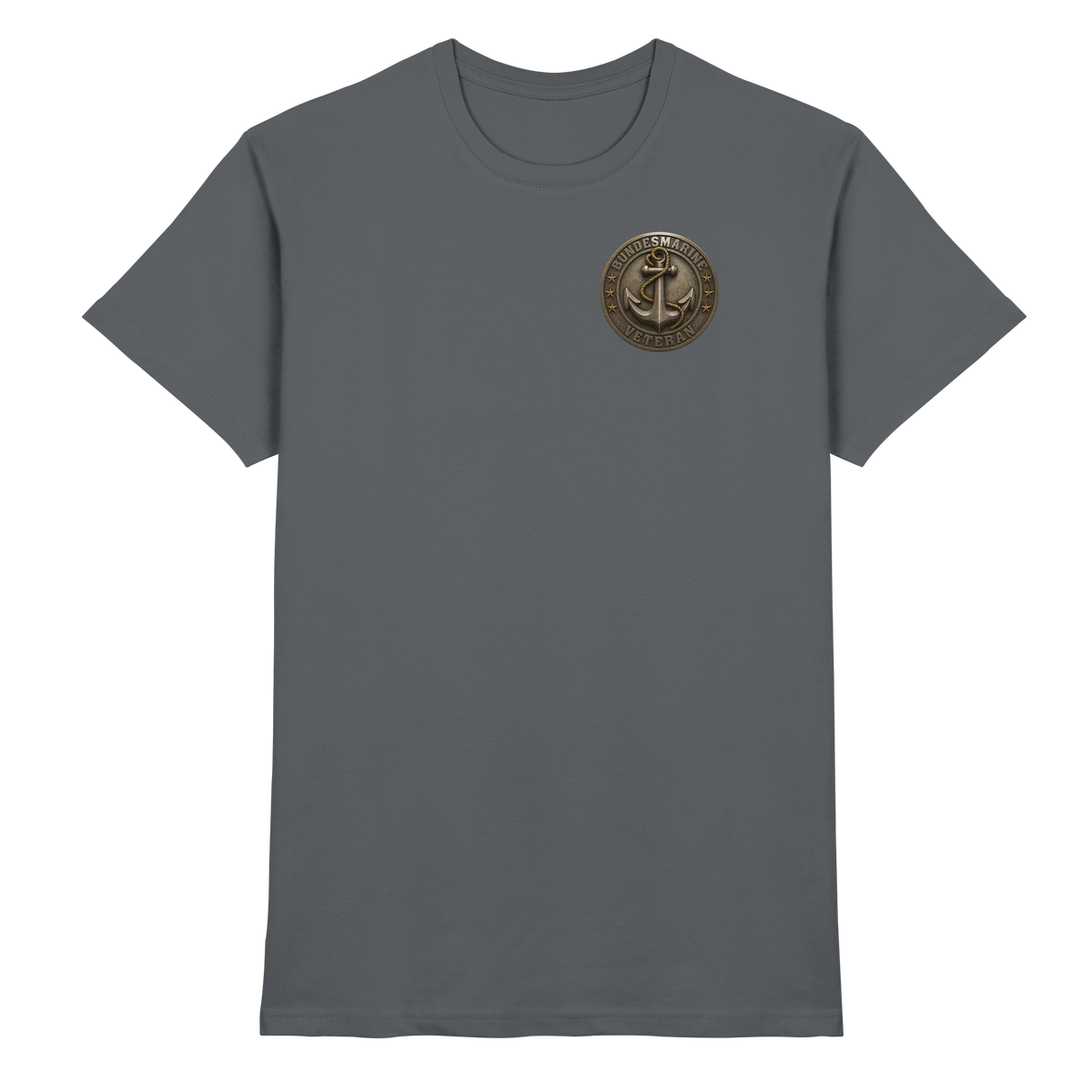 Logo BUNDESMARINE - Metalleffekt - Premium Shirt