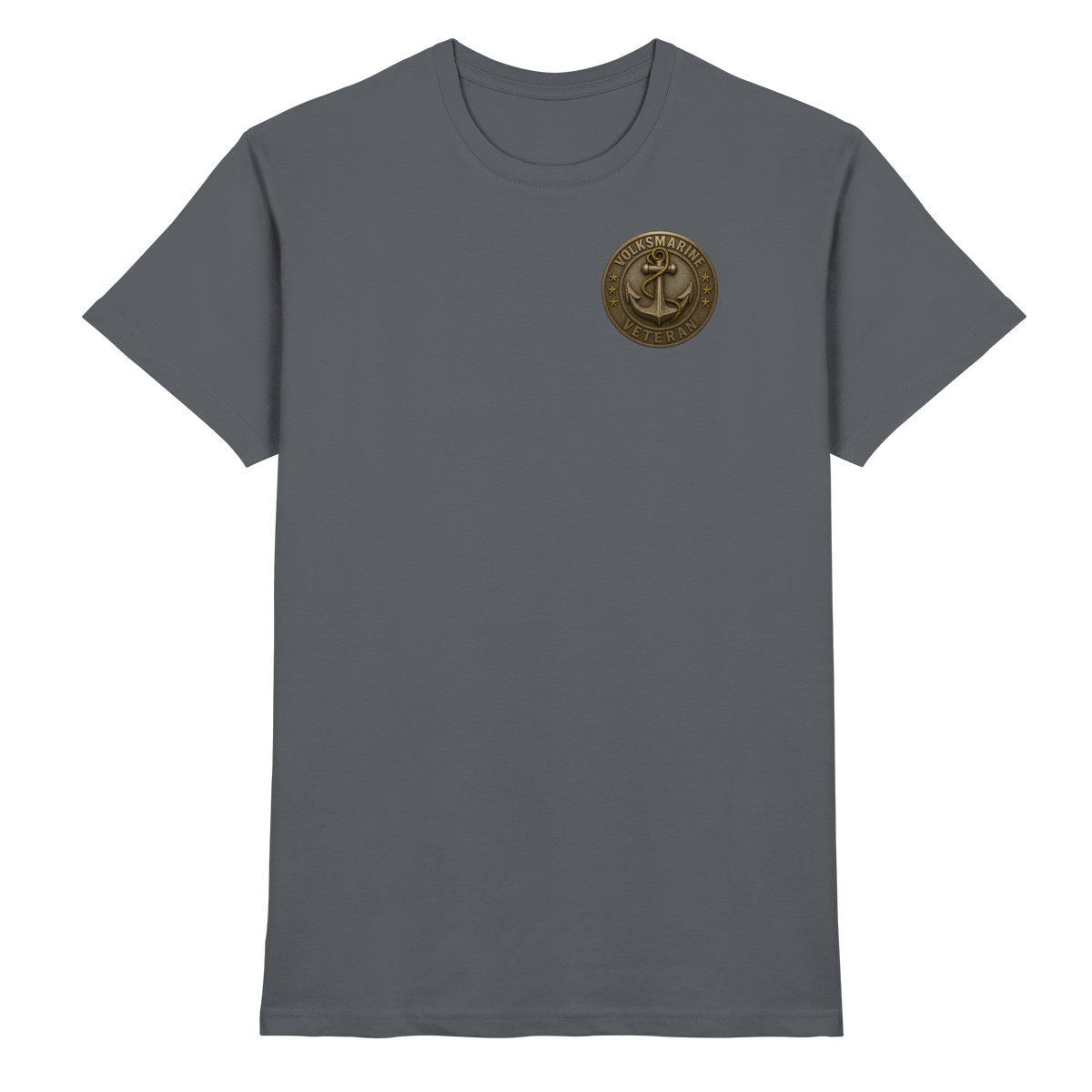 Volksmarine Veteran  - Metalleffekt - Premium Shirt