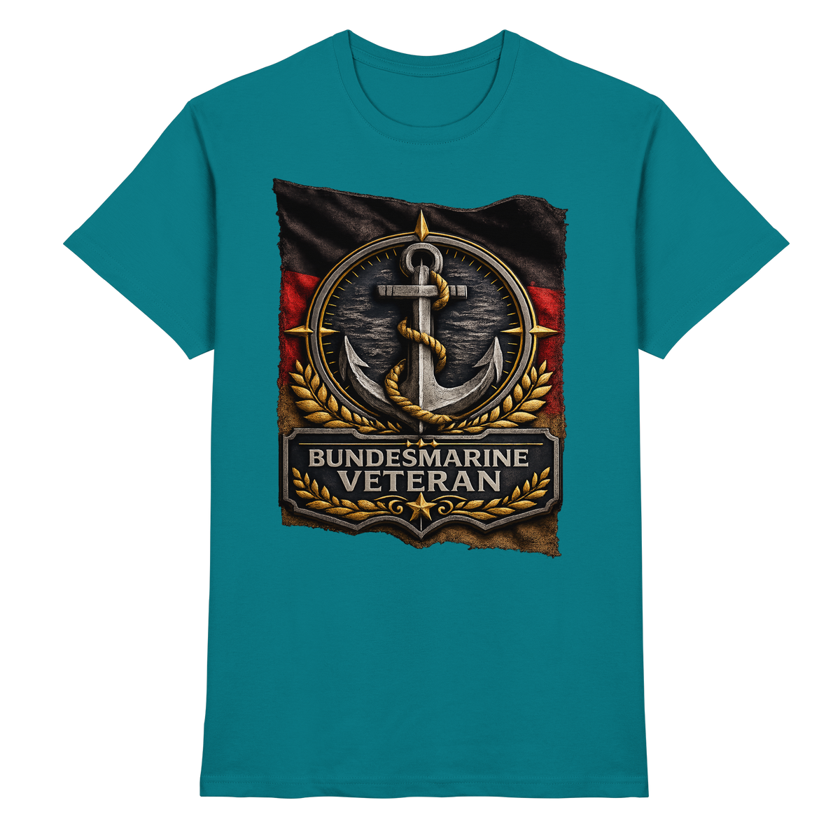 BUNDESMARINE VETERAN FLAGGE  - Premium Shirt
