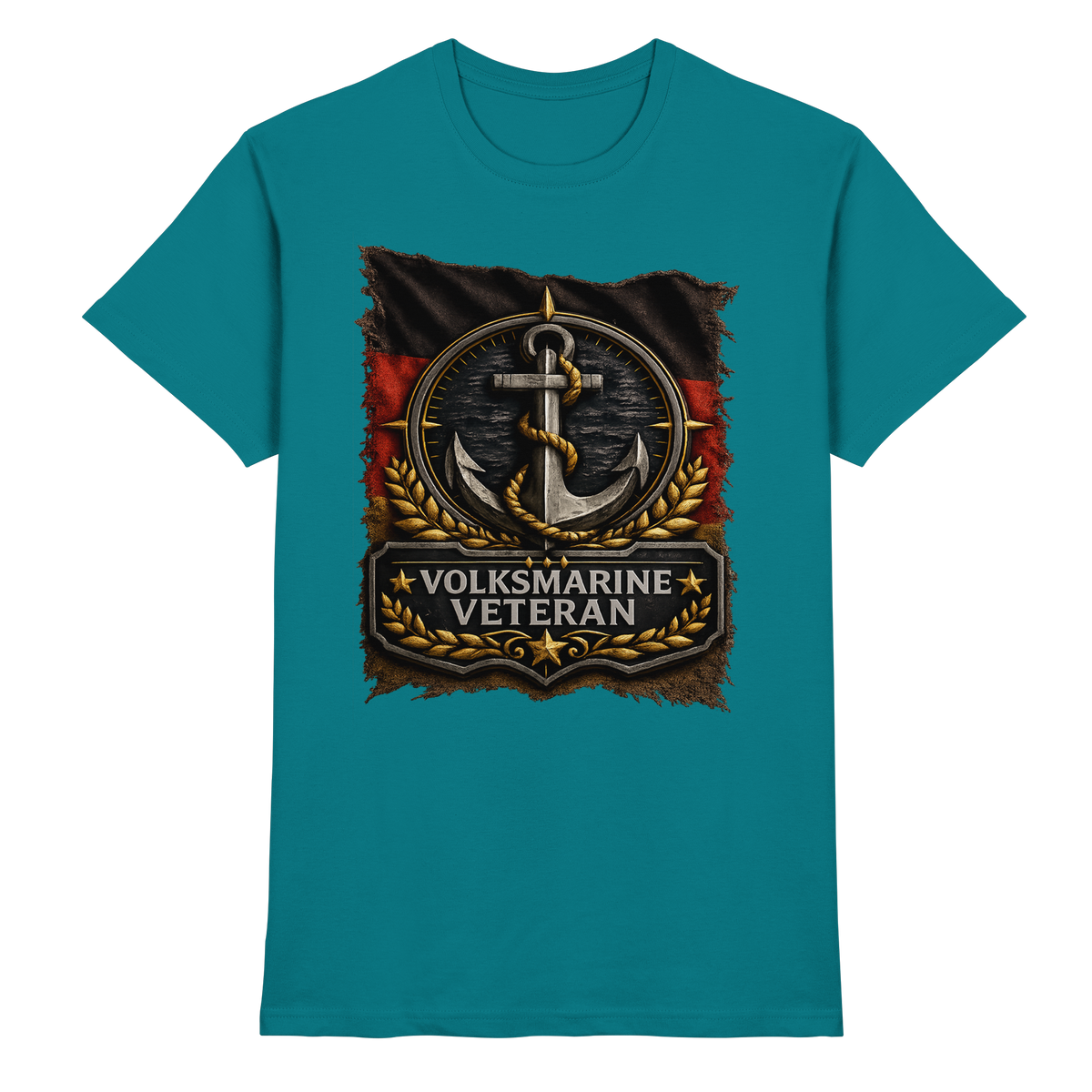 VOLKSMARINE VETERAN FLAGGE - Premium Shirt