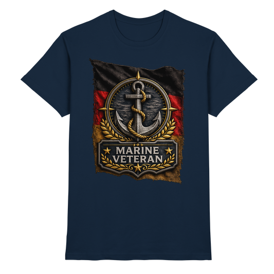 MARINE VETERAN FLAGGE - Premium Shirt