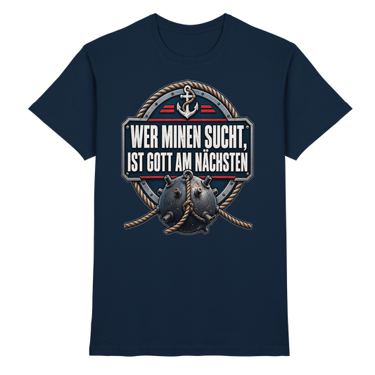 Wer Minen sucht... - Premium Shirt