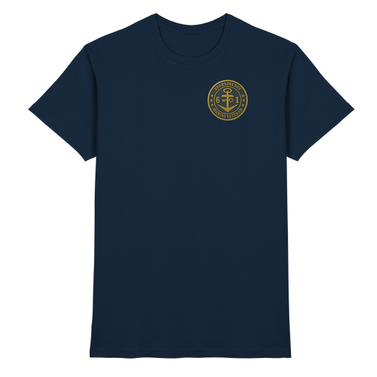 Marine Veteran 61er STABSDIENST - Metalleffekt - Premium Shirt