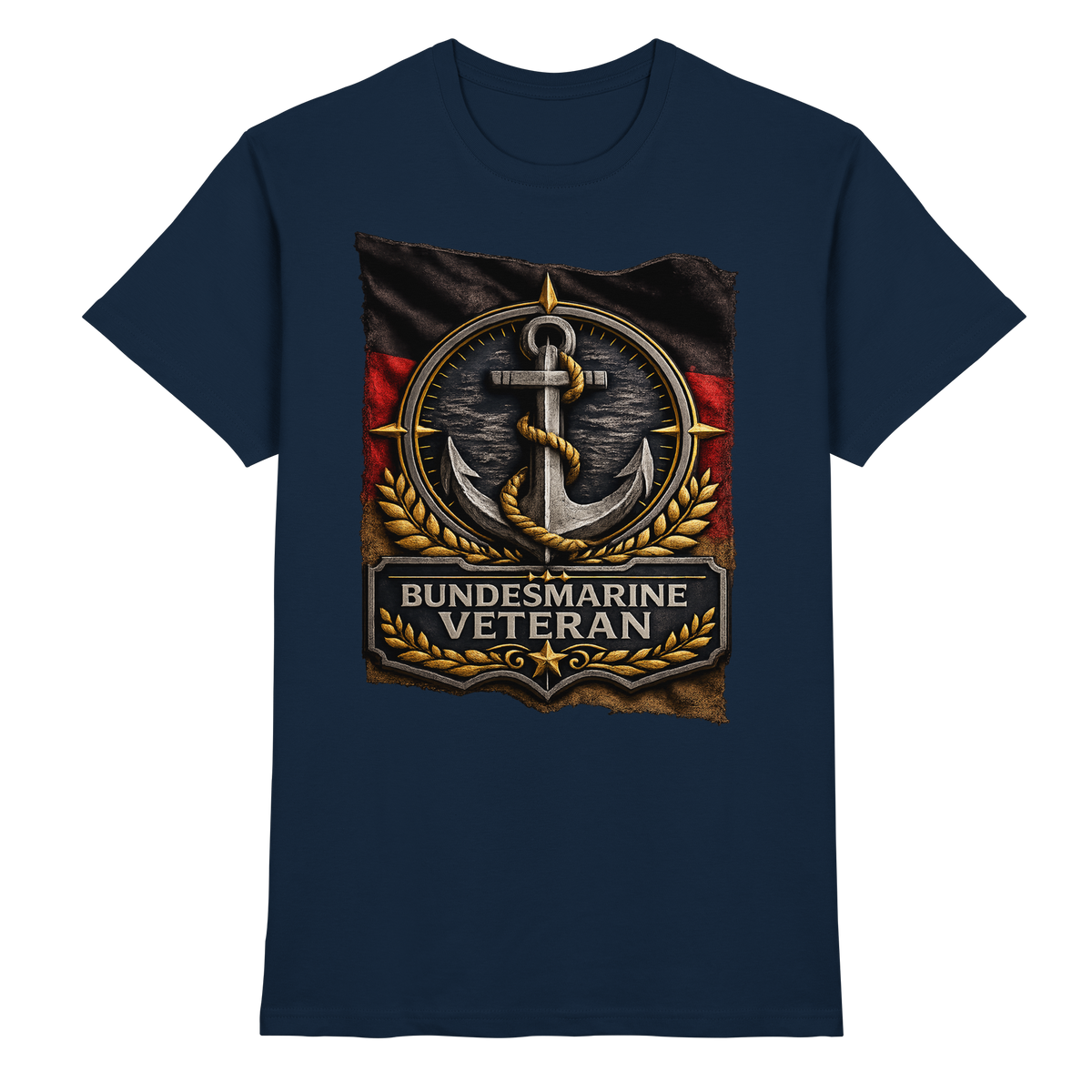 BUNDESMARINE VETERAN FLAGGE  - Premium Shirt