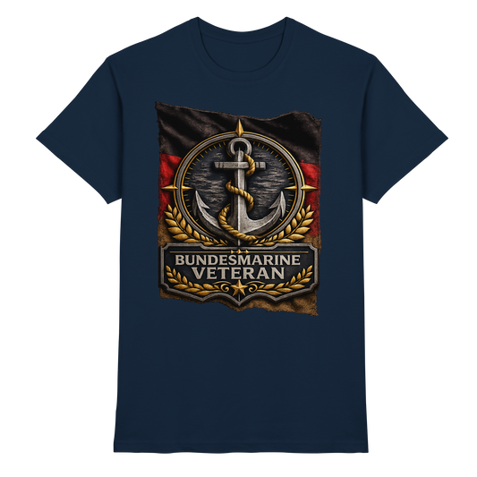BUNDESMARINE VETERAN FLAGGE  - Premium Shirt