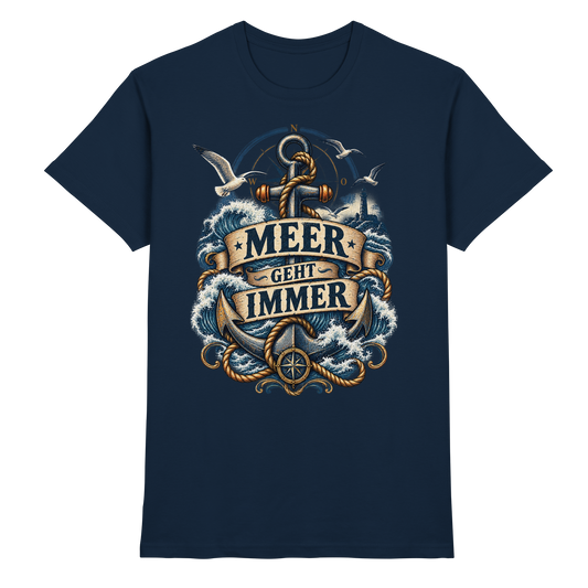 Meer geht immer - Anker - Premium Shirt