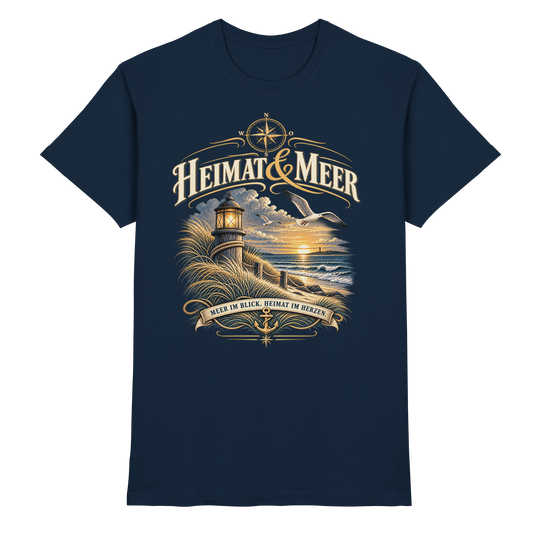 Heimat & Meer - Meer im Blick. Heimat im Herzen. - Premium Shirt