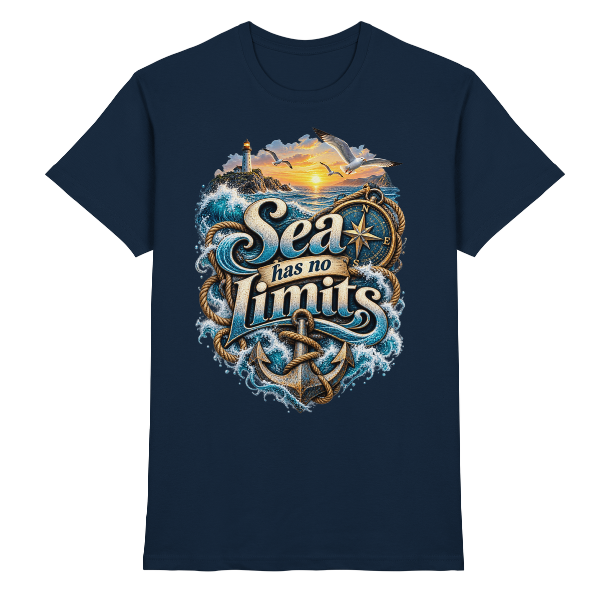 Sea has no Limits - Premium Shirt