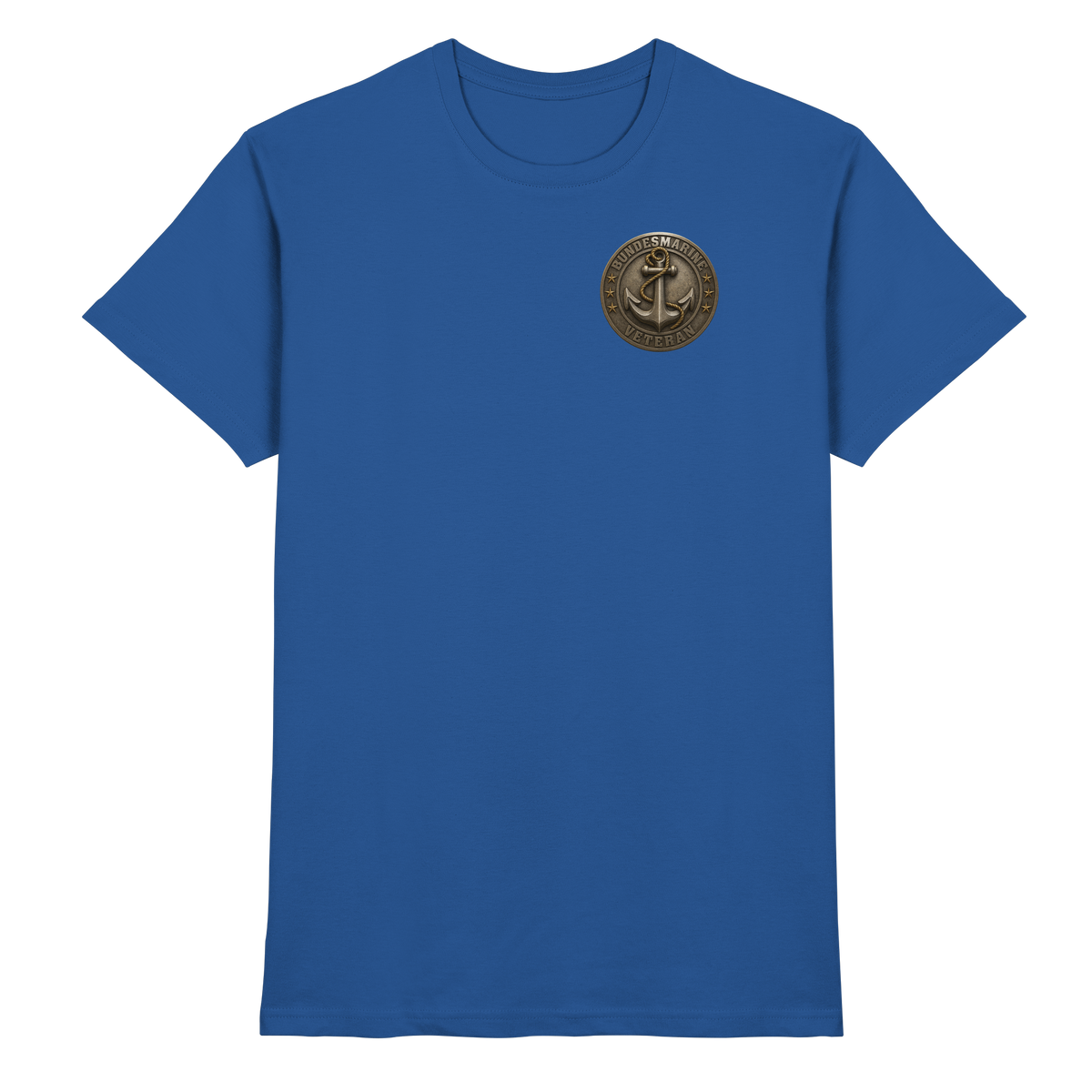 Logo BUNDESMARINE - Metalleffekt - Premium Shirt