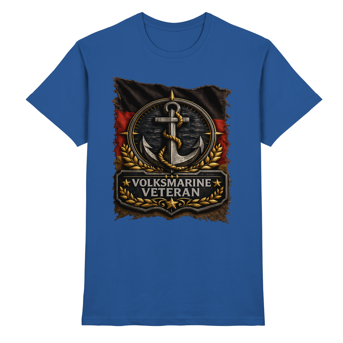 VOLKSMARINE VETERAN FLAGGE - Premium Shirt