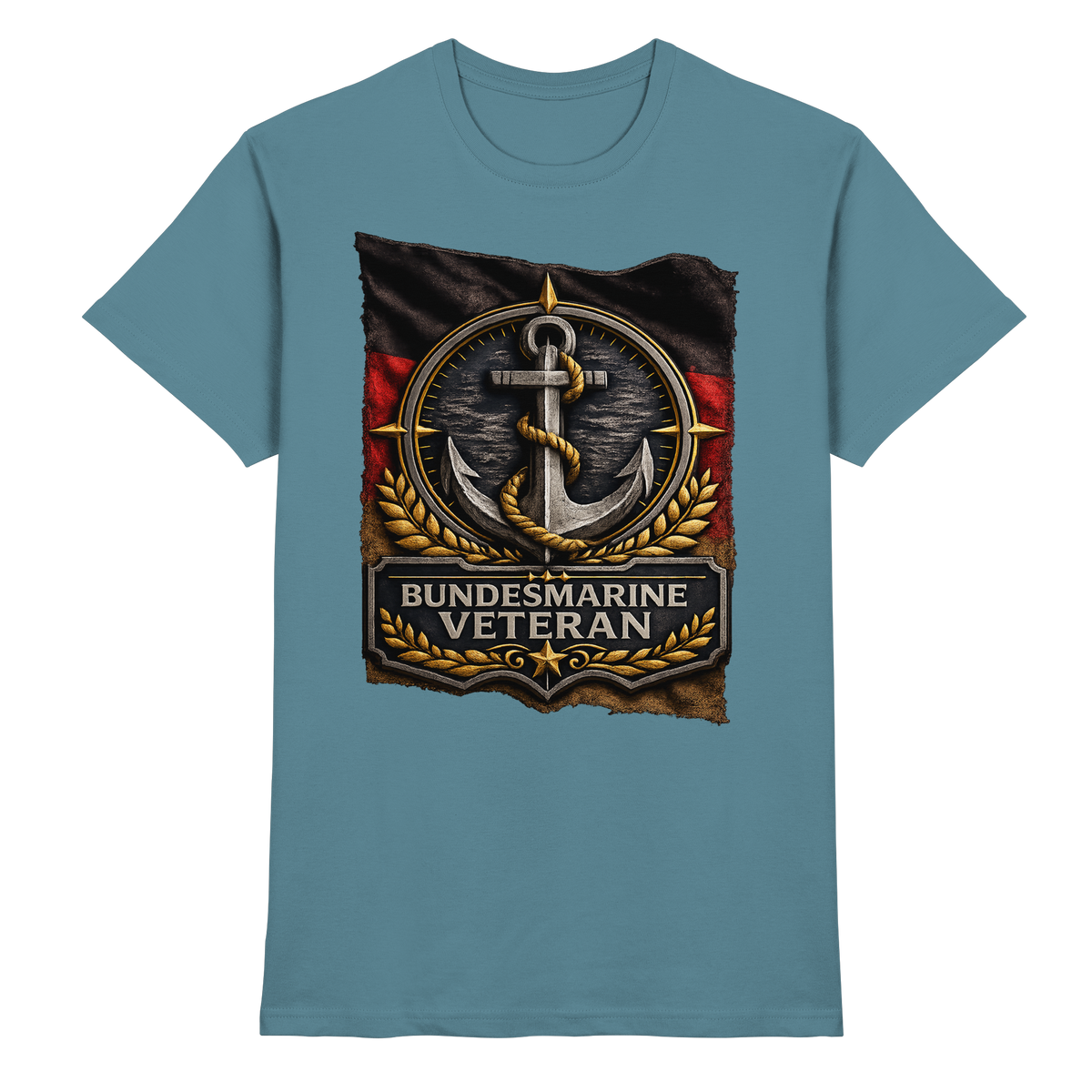 BUNDESMARINE VETERAN FLAGGE  - Premium Shirt