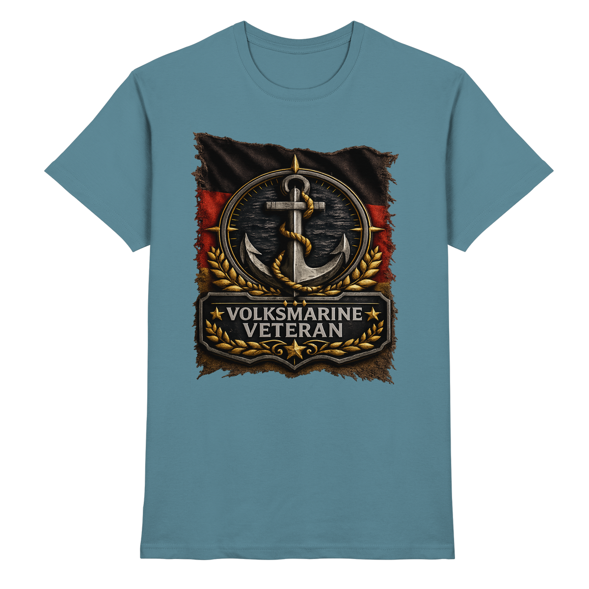 VOLKSMARINE VETERAN FLAGGE - Premium Shirt