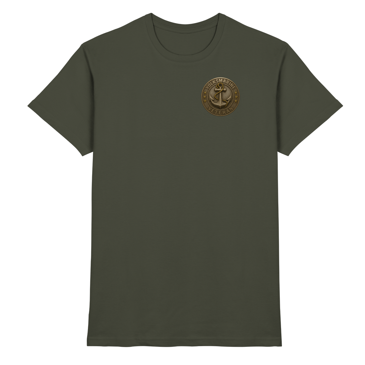 Volksmarine Veteran  - Metalleffekt - Premium Shirt