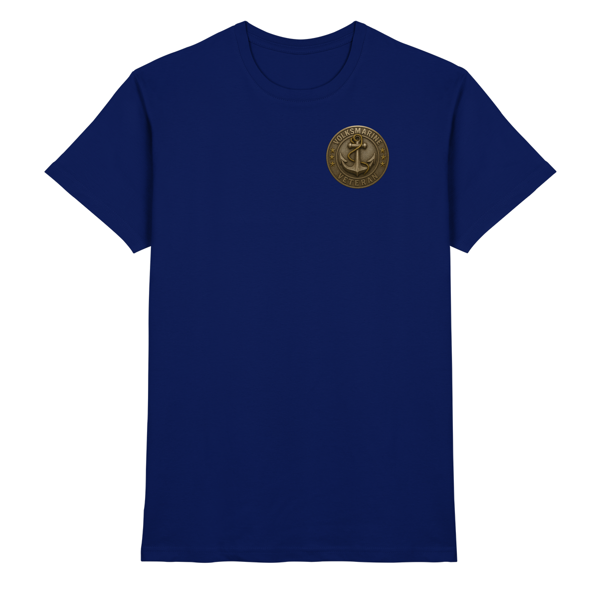 Volksmarine Veteran  - Metalleffekt - Premium Shirt