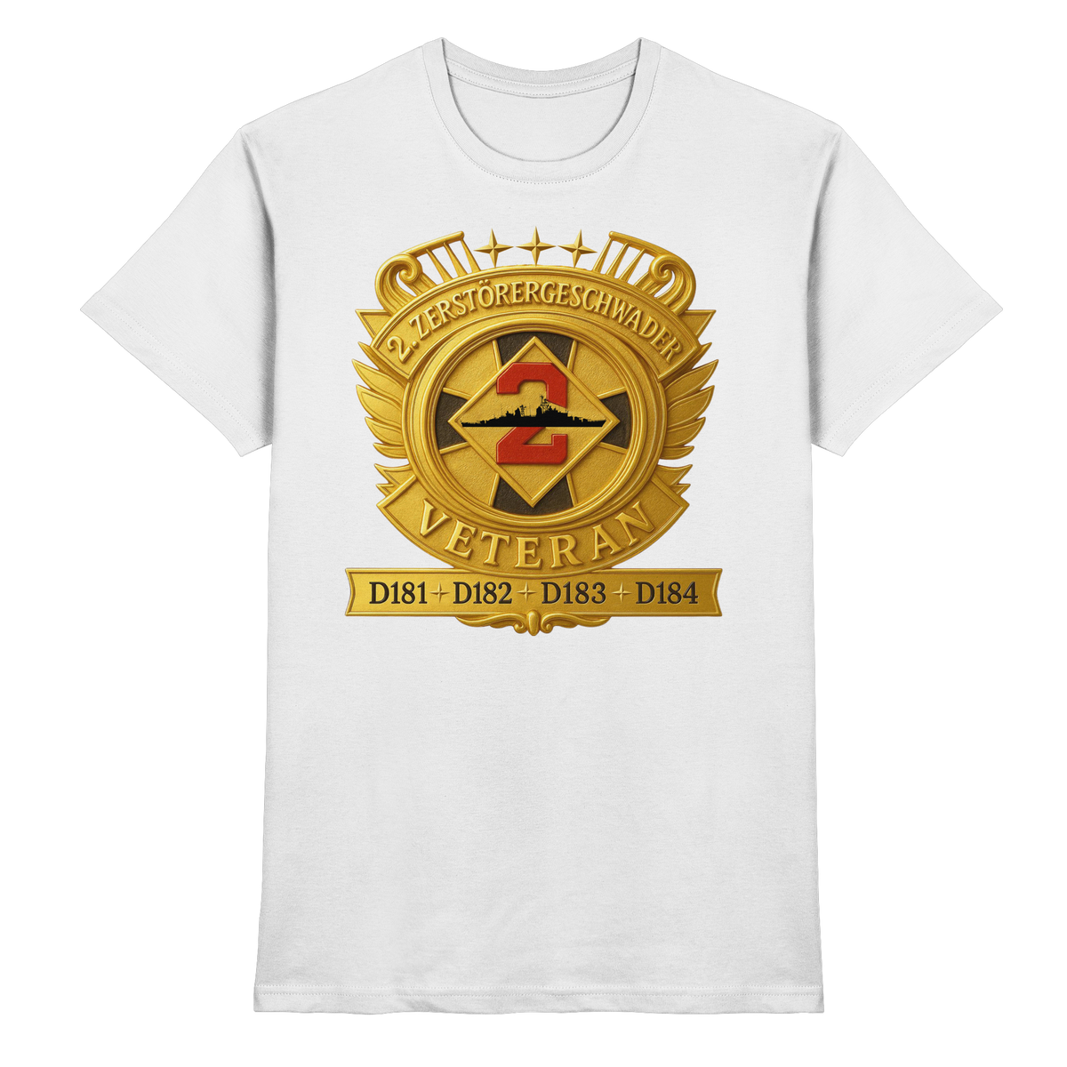 2. Zerstörergeschwader - Veteran  - Premium Shirt